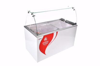 Vriezer NOVA 22 + schepijs glasopbouw GL - Elcold